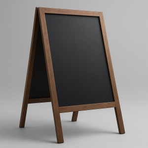 A2 Pavement Chalkboard A-Frame